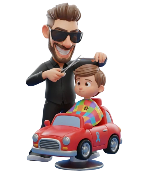 Avatar do Tio Ricardo Hair - Especialista em corte de cabelo infantil em crianças com necessidades especiais